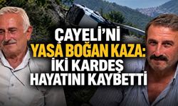 Çayeli’ni Yasa Boğan Kaza: Selahattin ve Süleyman Sipahioğlu Kardeşler Hayatını Kaybetti