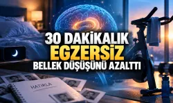 Az Uyku Öncesi 30 Dakika Egzersiz Bellek Kaybını Azalttı