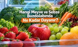 Çilek 2–3 Gün, Elma 4–6 Hafta: Hangi Meyve ve Sebze Buzdolabında Ne Kadar Taze Kalır?