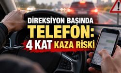 Direksiyon Başında Telefon: 4 Kat Kaza Riski, 5 Saniyede 125 Metrelik Kör Sürüş