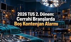 2026 TUS 2. Dönem: Cerrahi Branşlarda Kontenjanlar Boş Kaldı