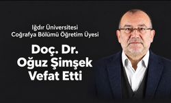 Iğdır Üniversitesi Öğretim Üyesi Doç. Dr. Oğuz Şimşek Vefat Etti