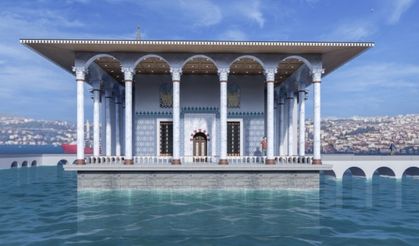 Denizin ortasında inşa edilen Osmanlı yapısı yeniden inşa edilecek