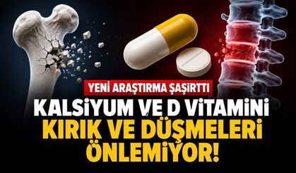 Yeni Meta-Analiz: Kalsiyum ve D Vitamini Takviyeleri Kırıkları ve Düşmeleri Önlemede Beklenen Faydaları Sağlamayabilir