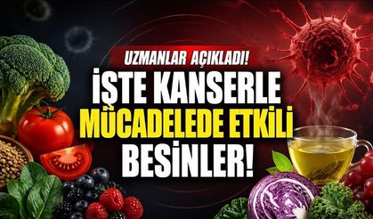 Kanser Riskini Azaltabilecek Besinler Açıklandı: Renkli Sebzelerden Yeşil Çaya Uzanan Liste