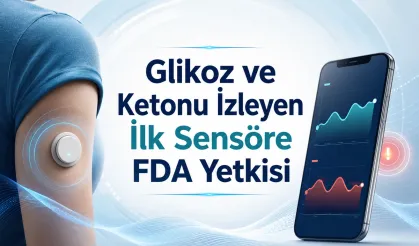 Kan Şekeri ve Ketonu Aynı Sensörden İzleyen İlk Cihaza FDA Yetkisi