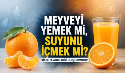 Bir Portakal Yemekle Suyunu İçmek Aynı Şey mi? Bilim Ne Gösteriyor?
