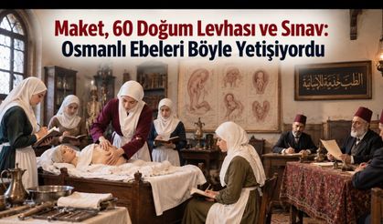 Maket, 60 Doğum Levhası ve Sınav: Osmanlı Ebeleri Böyle Yetişiyordu