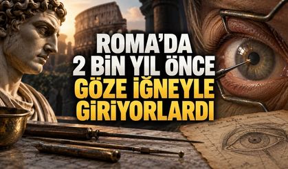 Roma Döneminde 2 Bin Yıl Önce Katarakt Ameliyatı Yapılıyordu