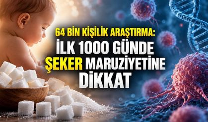 64 Bin Kişilik Araştırma: İlk 1000 Gündeki Şeker Maruziyeti Kanserle İlişkili Bulundu