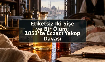 Etiketsiz İki Şişe ve Bir Ölüm: 1853’te Eczacı Yakop Davası