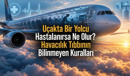 Uçakta Bir Yolcu Hastalanırsa Ne Olur? Havacılık Tıbbının Bilinmeyen Kuralları