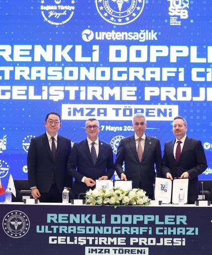 Sağlıkta Yerli Üretim Hamlesi: Renkli Doppler USG İçin İmzalar Atıldı
