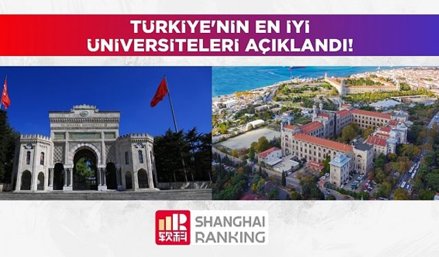 Türkiye’nin En İyi Üniversiteleri Belli Oldu: Shanghai Ranking 2025