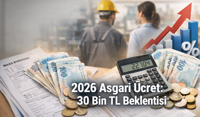 2026 Asgari Ücret İçin Kritik Tahmin: “27–30 Bin TL Aralığı Masada