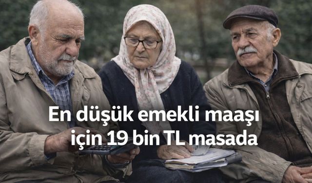 Ahmet Kurtuluş: En düşük emekli maaşı için 19 bin TL masada