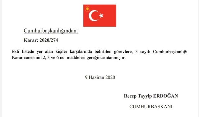 AFAD Başkan Yardımcısı Dr. Önder Bozkurt, Ağrı Valisi Oldu