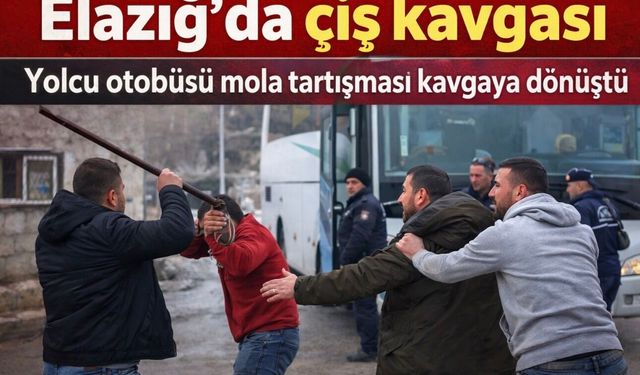 Elazığ’da çiş kavgası: 2 yaralı