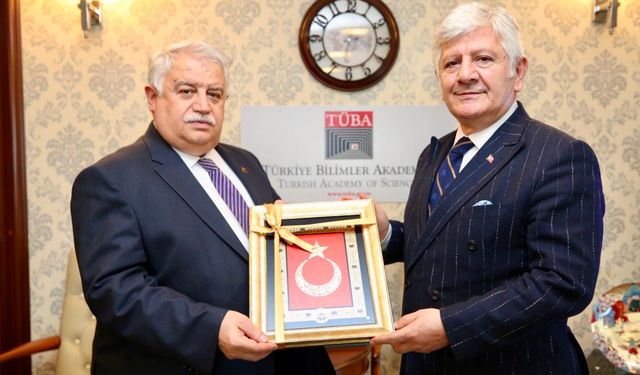 Sağlık Bilimleri Üniversitesi Rektörü Prof. Dr. Kemalettin Aydın’dan TÜBA’ya Ziyaret