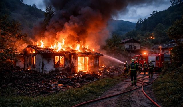 Giresun Camili Köyü’nde Yangın: Şaziye Tığlı Hayatını Kaybetti