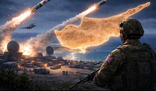 İran–İsrail Savaşı Kıbrıs’a Sıçradı: İngiliz Üslerinde Patlama!