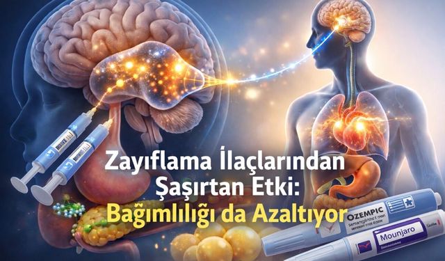 Zayıflama İlaçlarından Şaşırtan Etki: Bağımlılığı da Azaltıyor