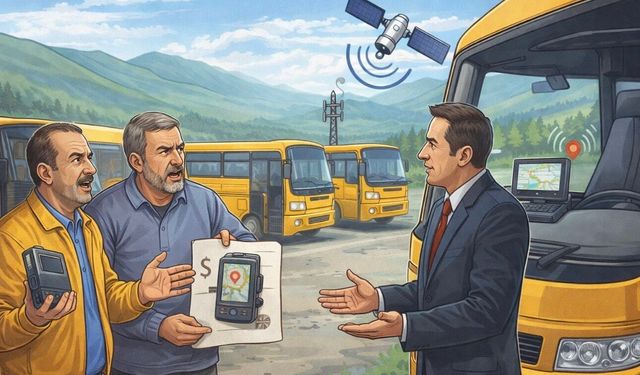 Trabzon’da Okul Servislerine Takip Cihazı Tartışması