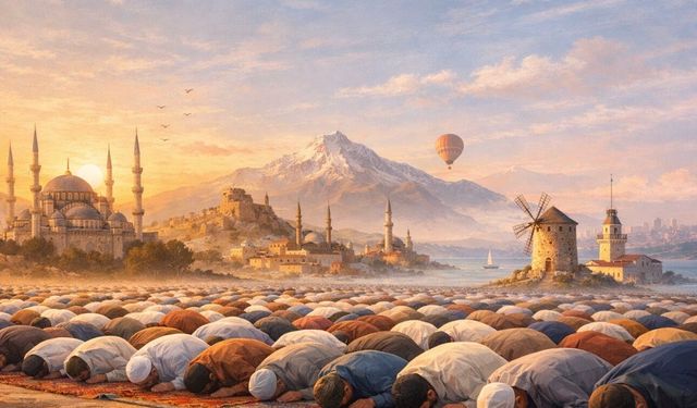 İl il Bayram namazı saatleri ! İstanbul, Ankara, İzmir kaçta?