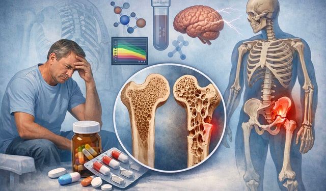 Psikiyatrik İlaçlar Erkeklerde Kemik Kaybını Tetikliyor