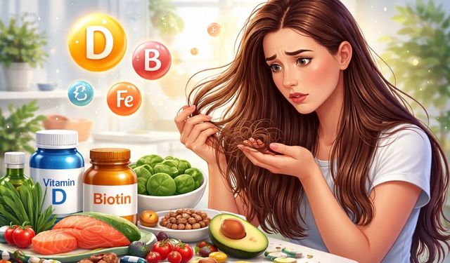 Saçınız Neden Dökülüyor? Cevap O Vitaminin Eksikliğinde Saklı