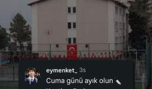 Trabzon’da ortaokula skandal yorum: “Cuma günü ayık olun”