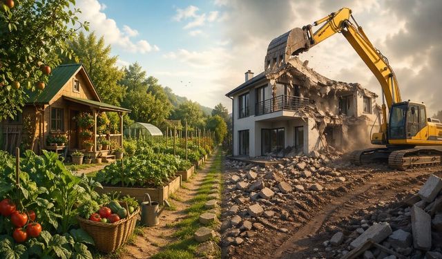 Hobi bahçesinde yeni dönem: Eken kalacak, villaya af yok