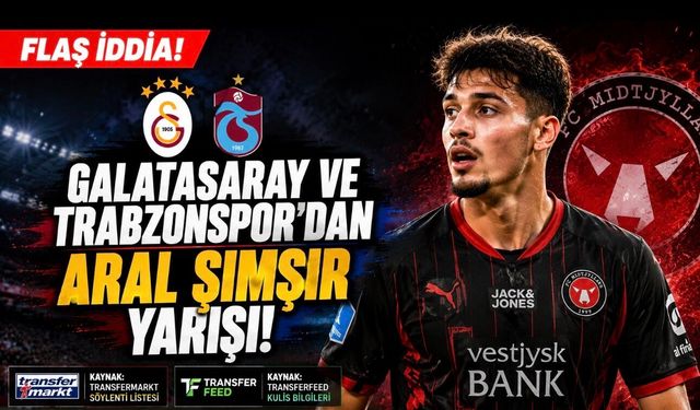 Galatasaray ve Trabzonspor’dan Aral Şimşir Yarışı! Transfermarkt Kulisleri Yazdı