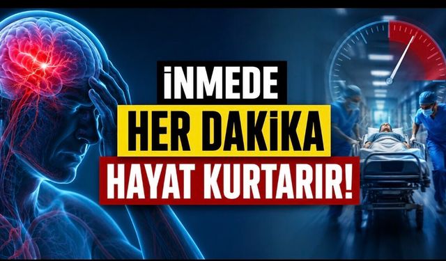 İnmenin Belirtilerini Bilmek Hayat Kurtarabilir: Dakikalar Beyin Hücrelerini Götürüyor
