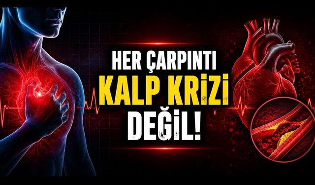 Her Çarpıntı Kalp Krizi Değil: Hangi Belirtiler Tehlike Sinyali?