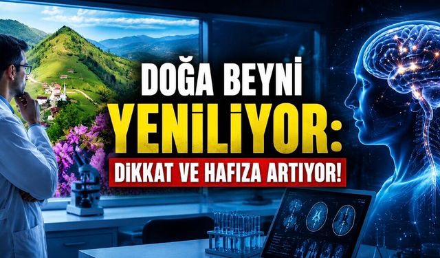 Doğayla Temas Beyni Güçlendiriyor: Araştırma Dikkat ve Hafızada Artış Buldu