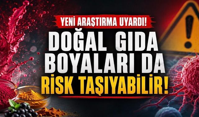 Doğal Gıda Boyaları da Masum Çıkmadı: Diyabet ve Kanser Riski Tartışması Büyüyor