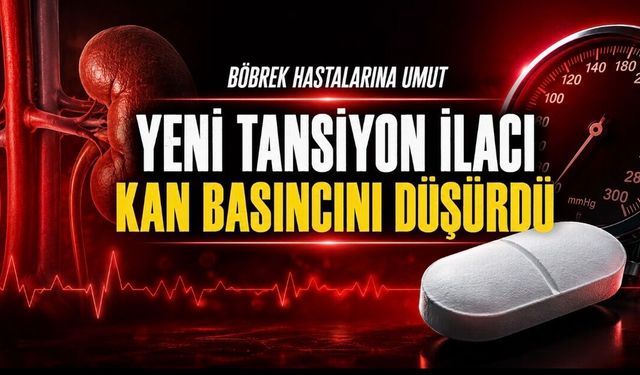 Böbrek Hastalarında Umut Veren Tansiyon İlacı: Kan Basıncını Düşürdü