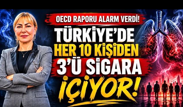 Türkiye’de Her 10 Yetişkinden 3’ü Sigara İçiyor
