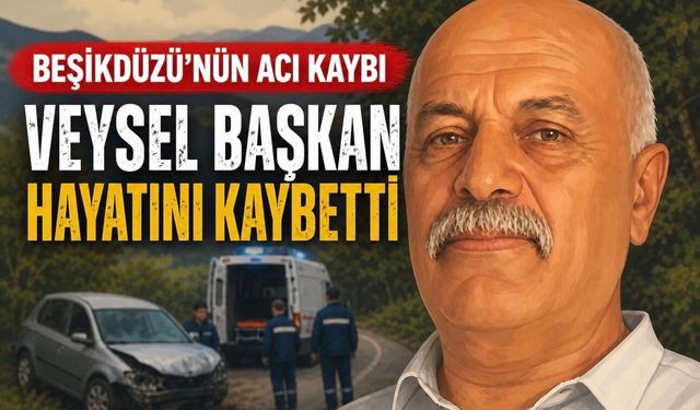 Trabzon Beşikdüzü’nde acı kaza: Dolmuş şoförü Veysel Başkan hayatını kaybetti