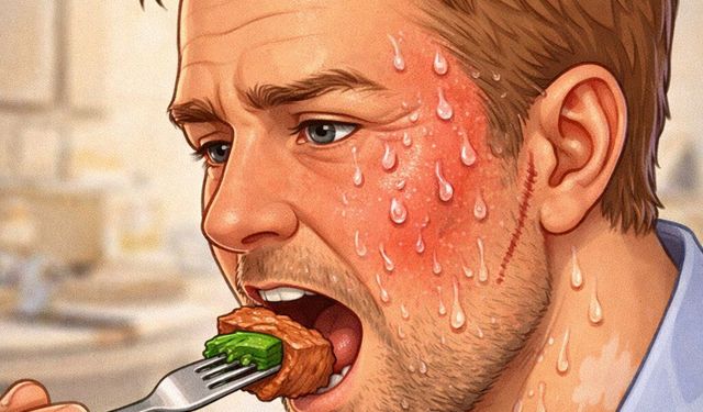 Frey Sendromu Nedir, Nasıl Anlaşılır? Yemek Yerken Yüz Terlemesine Dikkat