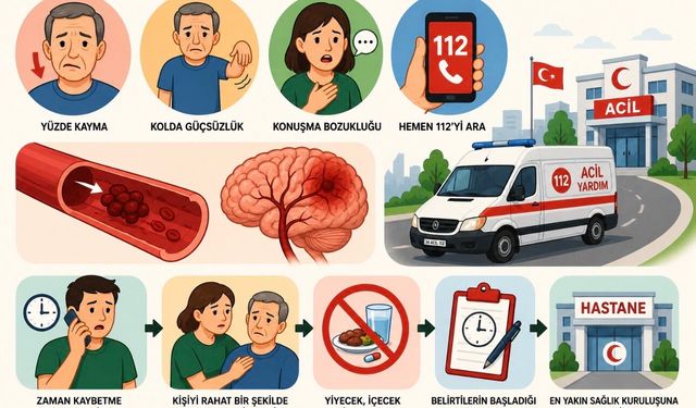İnmede İlk Dakikalar Hayat Kurtarır: Bu Belirtileri Gören 112’yi Aramalı