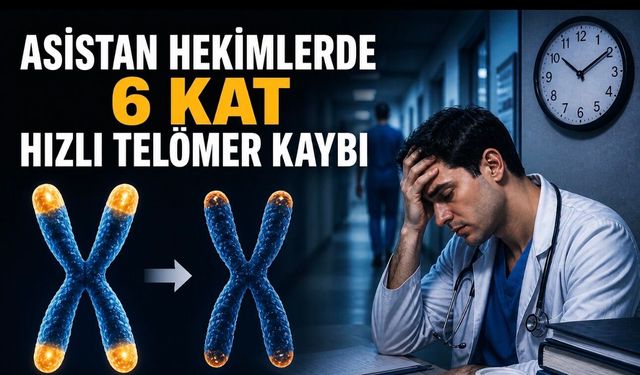 Asistan Hekimlerde 6 Kat Hızlı Telomer Kaybı