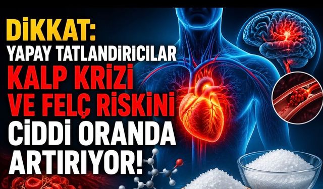 Dikkat: Yapay Tatlandırıcı Eritritol Kalp Krizi ve Felç Riskiyle İlişkili Bulundu