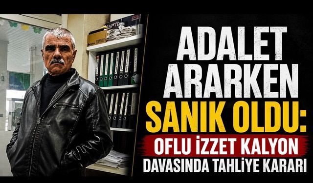 Adalet Ararken Sanık Oldu: Oflu İzzet Kalyon Davasında Tahliye Kararı