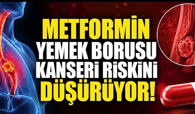 Metformin Kullananlarda Yemek Borusu Kanseri Riski Daha Düşük Bulundu