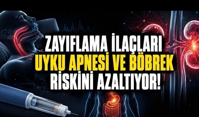Zayıflama İlaçlarında Dikkat Çeken Bulgular: Uyku Apnesi ve Böbrek Hastalığı Riski Azalabilir
