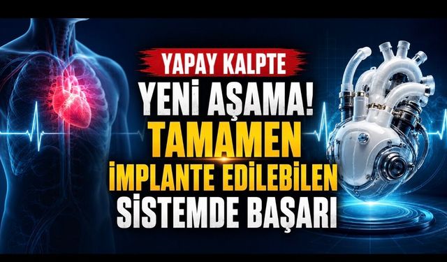 Yapay Kalpte Yeni Aşama: Tamamen İmplante Edilebilir Sistem İçin Başarılı Preklinik Sonuç
