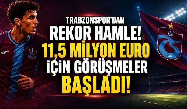 Trabzonspor’dan 11,5 Milyon Euroluk Hamle! Noah Saviolo Transferinde Kritik Aşama