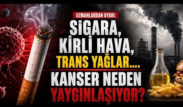 Kanser Neden Yaygınlaşıyor? Sigara, Kirli Hava ve Sağlıksız Yaşam Alarm Veriyor